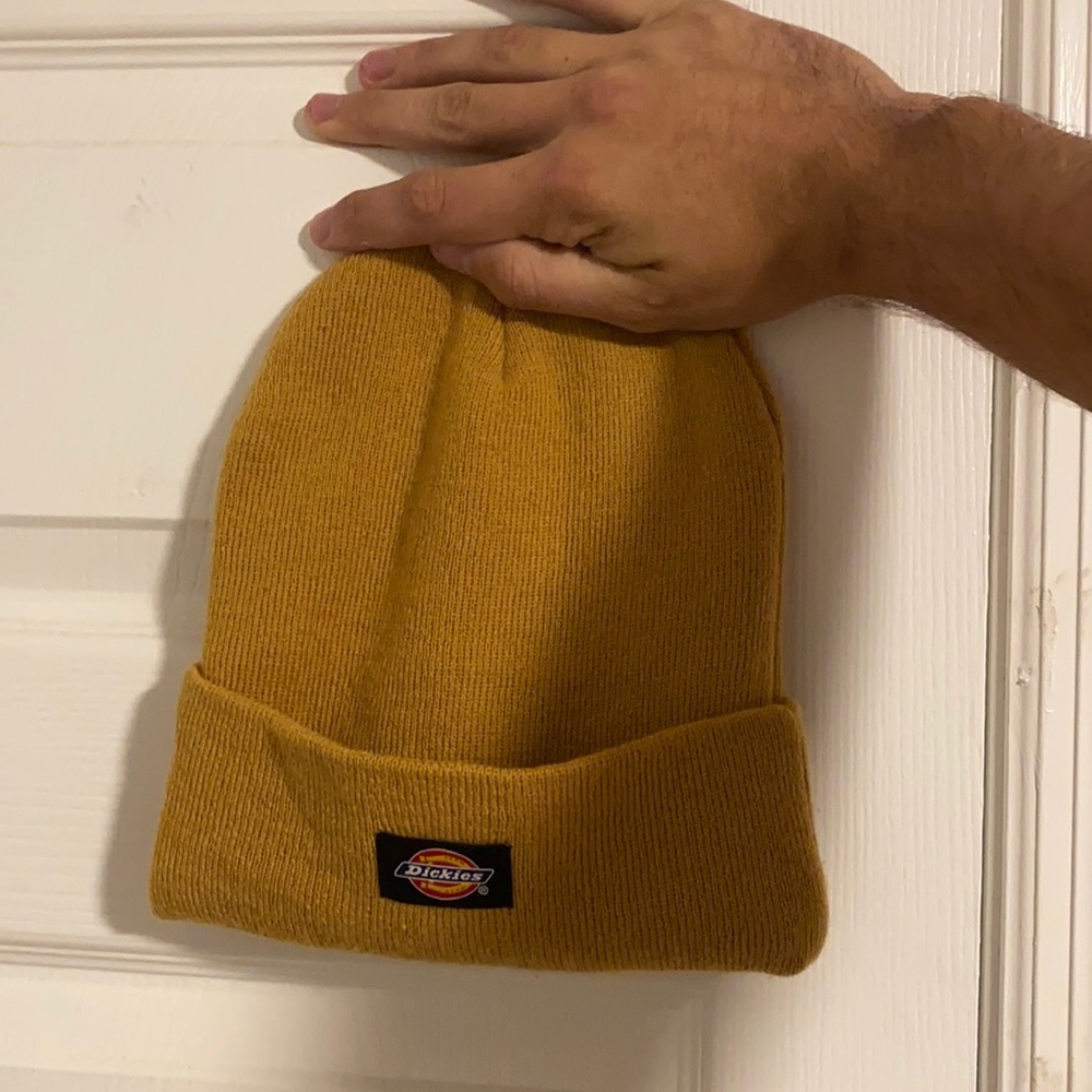 Gold/yellow dickies beanie